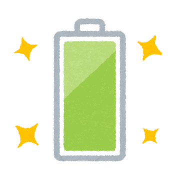 バッテリーのイラスト